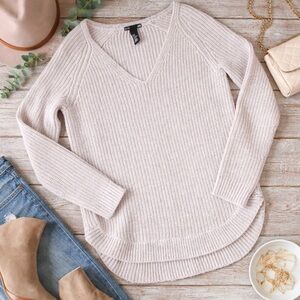 H&M Sweater Size Medium V-neck Timeless Capsule